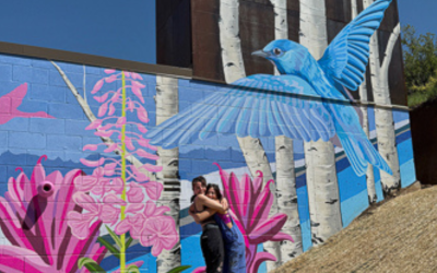 Bringing Nature to Life: Meet the Artists Behind the Mural at OTHS