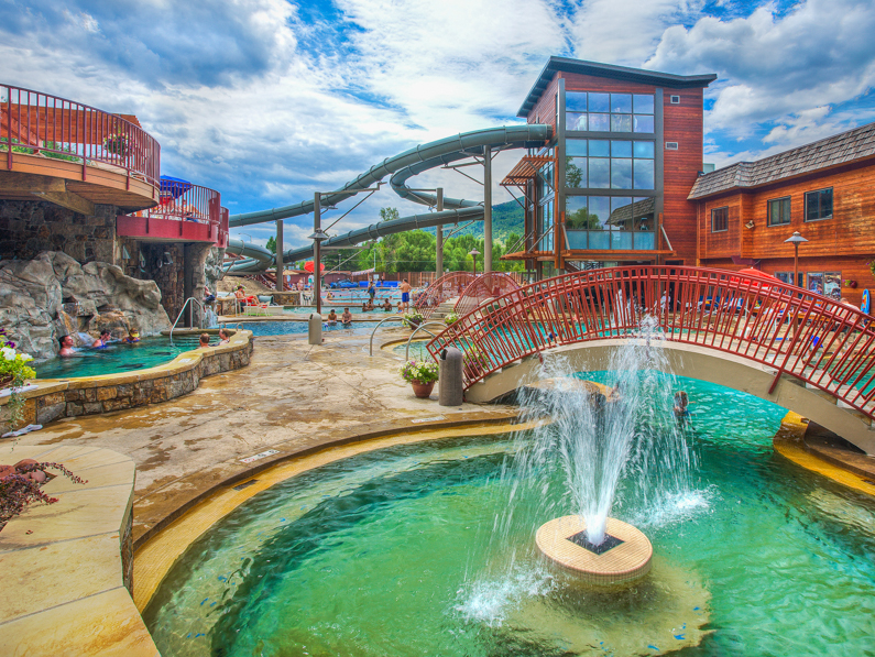 Swimmers enjoy the pool in 1968.