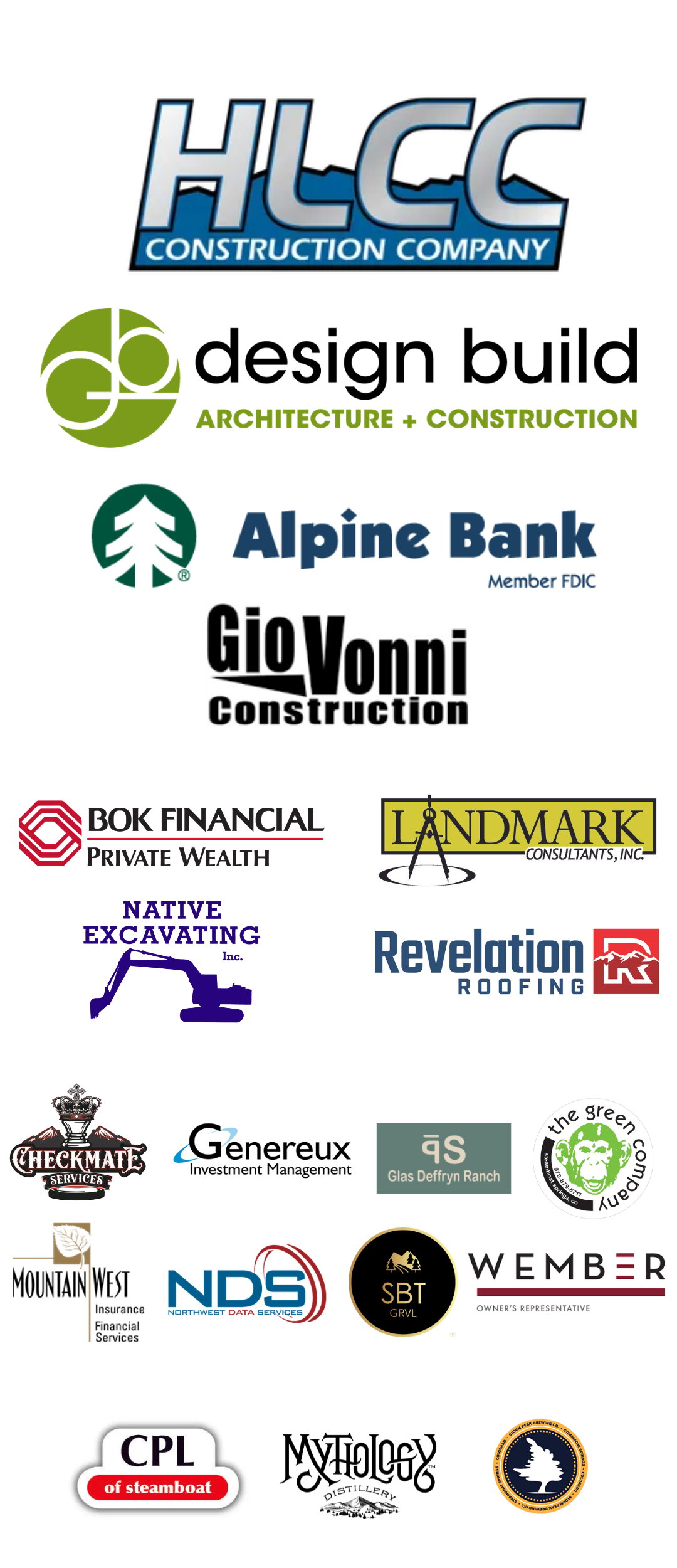 a white background with several business logos sponsoring the flip flop fete 2026