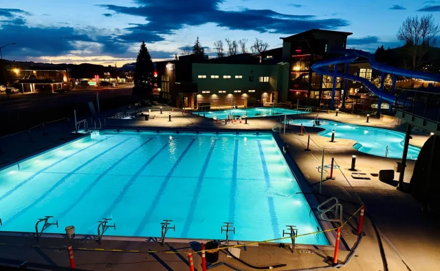 Big milestone 🎉 All four new pools are filled with water and curing! As part of the curing process, the pools are filled with water and brushed daily for 28 days (seriously!)

The finish line is in sight with final punch list items, balancing systems, and inspections coming up. Grand opening info is just around the corner, so stay tuned!