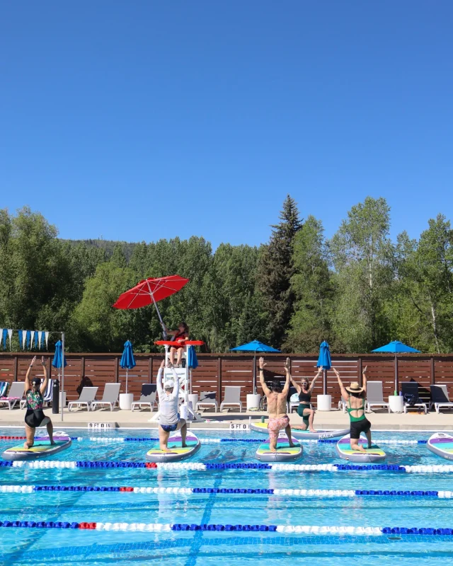 NEW CLASSES! Check out the latest additions to our group fitness lineup and secure your spot in one (or a few) of these amazing new classes!

💧 Aqua Zumba - Tuesdays & Fridays from 2-3 pm starting 6/3 

💧 SUP Yoga – Tuesdays & Wednesdays 10:30-11:30 am starting 6/3

🚲 Pedal & Empower – Tuesdays at 5:45-6:30 pm starting 6/3 

�🧘 Shakti Fire Yoga – Wednesdays at 9-10 am starting 6/4 

💧 Log Rolling - Fridays 4:30 - 5:30 pm starts 6/6 

💧 H2O Deep – Tuesdays and Thursdays at 12-1 pm starting 6/10

🏊 Adult Swim For Fitness – Mondays at 7:15-8 am starting 6/16

🏊 Adult Swim Basics – Friday at 7:15-8 am starting 6/20