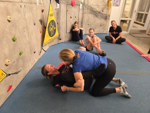 Ladies, it’s time to feel strong, confident, and in control. 💪 Join us and Lindsay Heideman for a 6-week Self-Defense Program designed just for women!

Learn essential skills rooted in Brazilian Jiu-Jitsu. From distance management and wrist releases to escape moves and powerful defensive techniques!

Mondays from 6:30–7:30 PM starting June 9! Cost is $75 for Members and $90 guests. Secure your spot today!