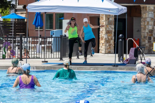 Looking for a fun fitness class in the water? We’ve got you covered! 💦 Join us for Aqua Zumba every Tuesday and Friday from 2–3 pm in the pool at Old Town Hot Springs. It’s the perfect way to stay cool, move your body, and have a blast with some low-impact exercise! 🌞 Sign up in the portal to save your spot today!